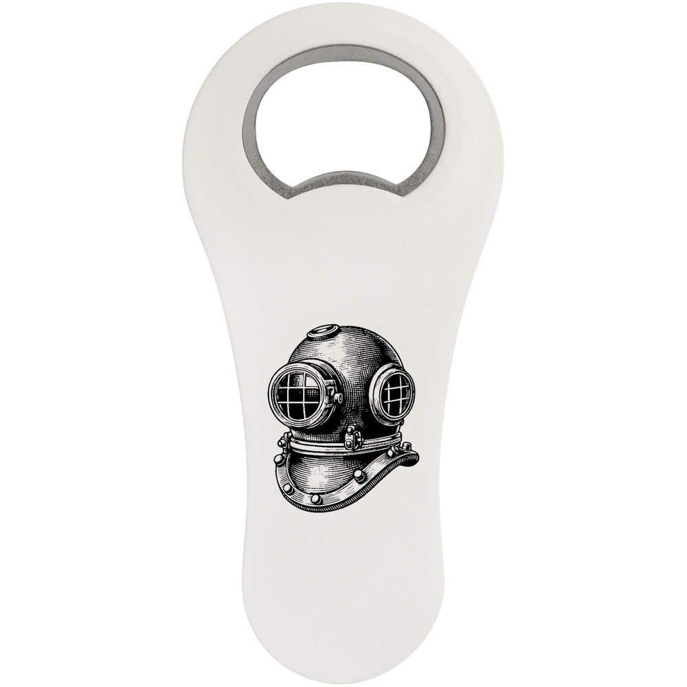 'Vintage Diving Helmet' Bottle Opener Fridge Magnet (BO00081081)