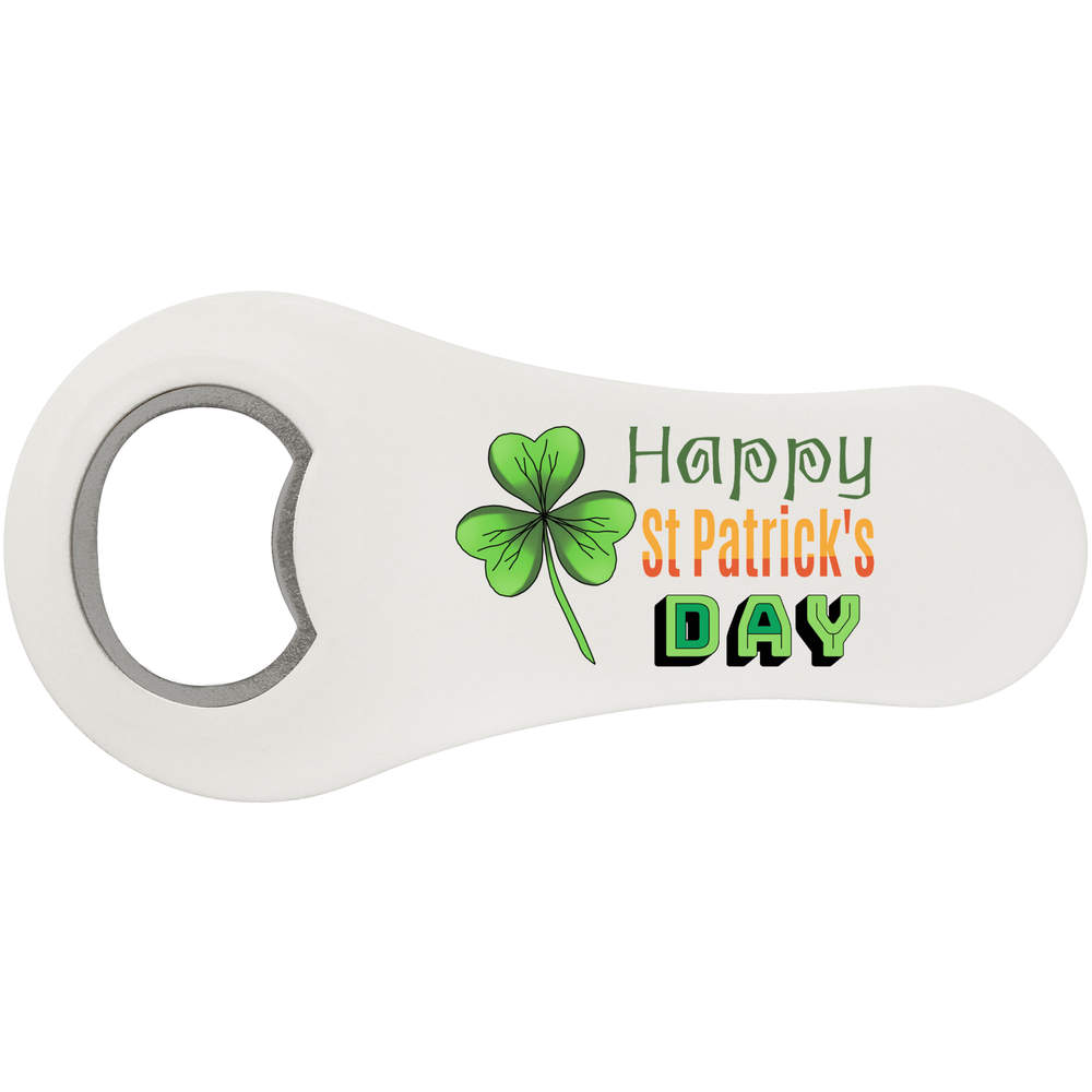 'St Patrick's Day Greeting' Bottle Opener Fridge Magnet (BO00081430)