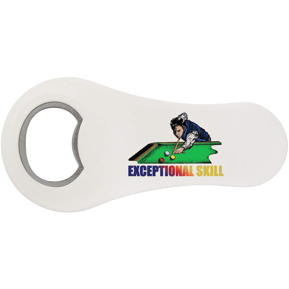 'The Billiard King' Bottle Opener Fridge Magnet (BO00081844)