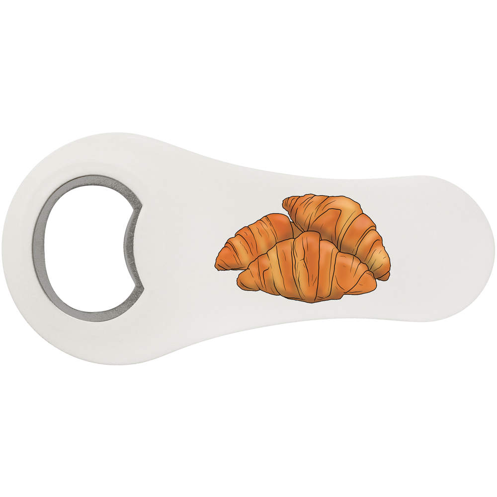 'Croissant Pastries' Bottle Opener Fridge Magnet (BO00082443)