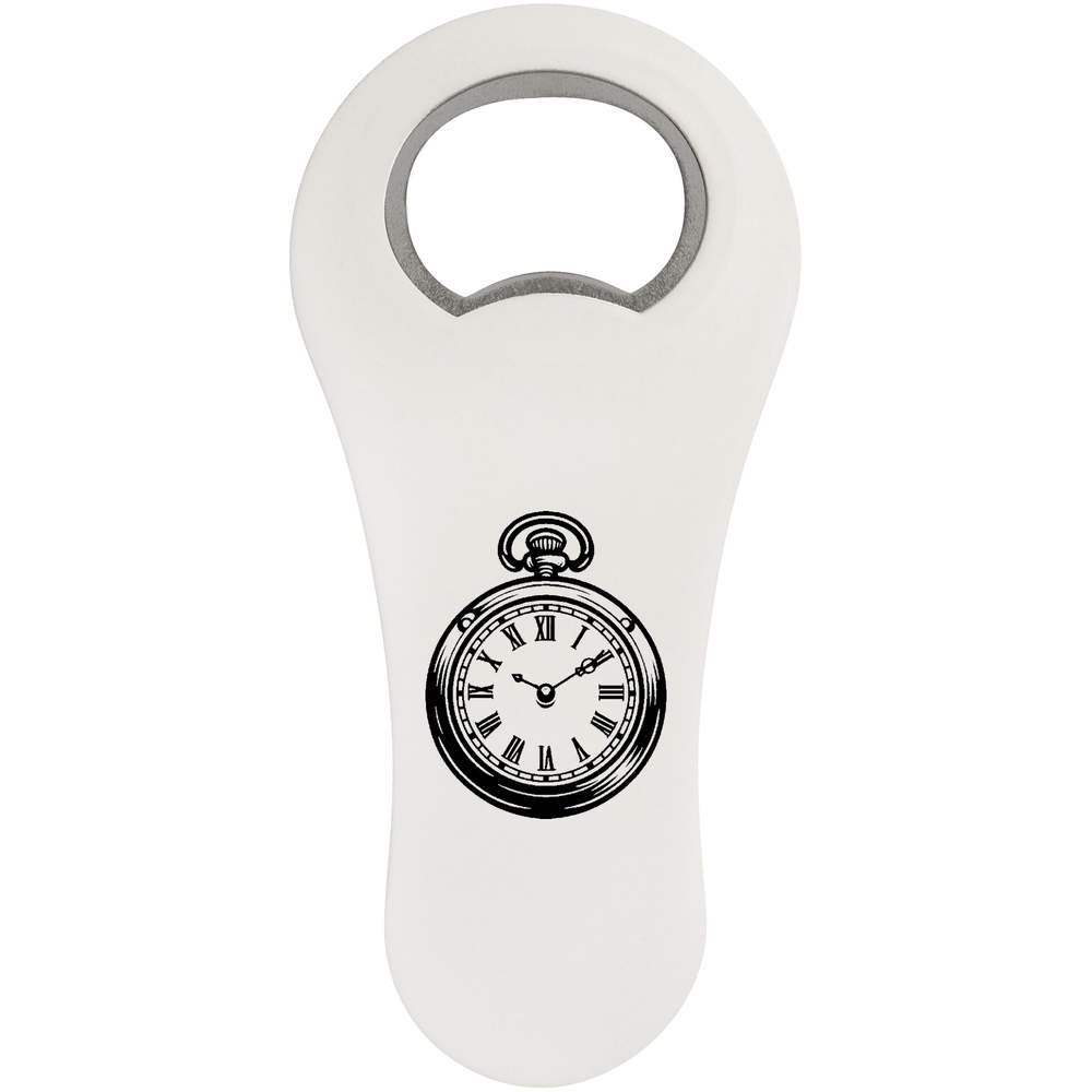 'Vintage Pocket Watch' Bottle Opener Fridge Magnet (BO00083386)
