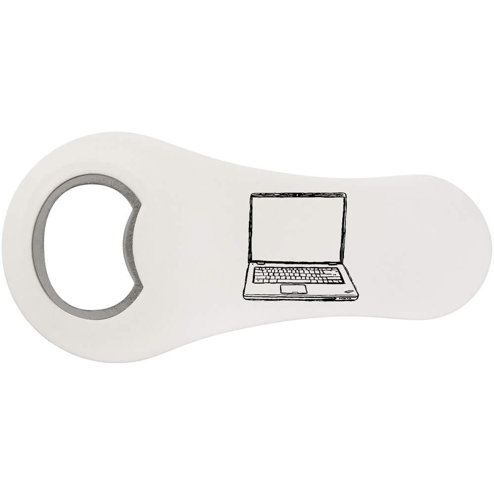 'Gaming Laptop' Bottle Opener Fridge Magnet (BO00084984)