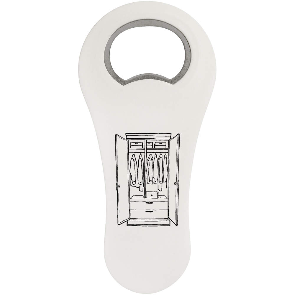 'Wardrobe' Bottle Opener Fridge Magnet (BO00085194)