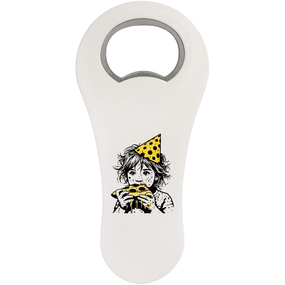 'Pizza Party' Bottle Opener Fridge Magnet (BO00085327)