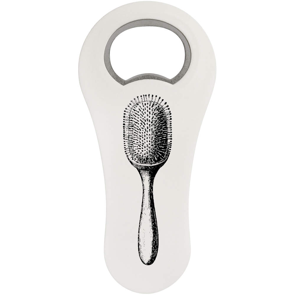 'Single Hairbrush' Bottle Opener Fridge Magnet (BO00086320)