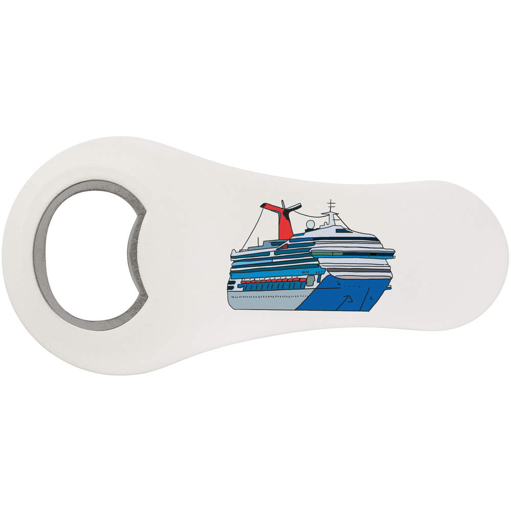 'Cruise ship ' Bottle Opener Fridge Magnet (BO00086576)