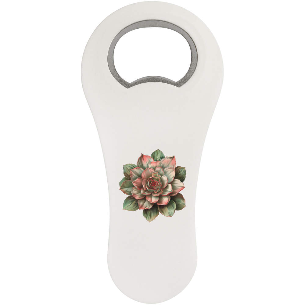 'Desert Rose Succulent' Bottle Opener Fridge Magnet (BO00086670)
