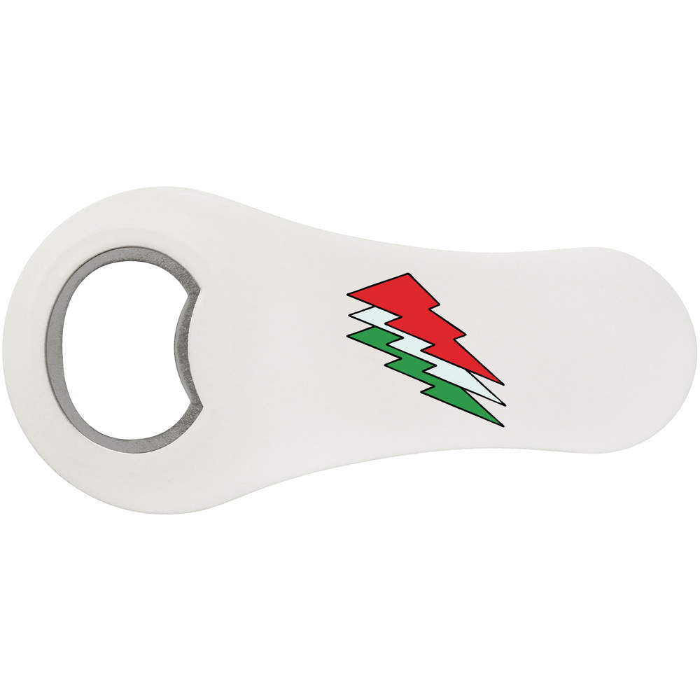 'Italian Flag Sign' Bottle Opener Fridge Magnet (BO00086820)
