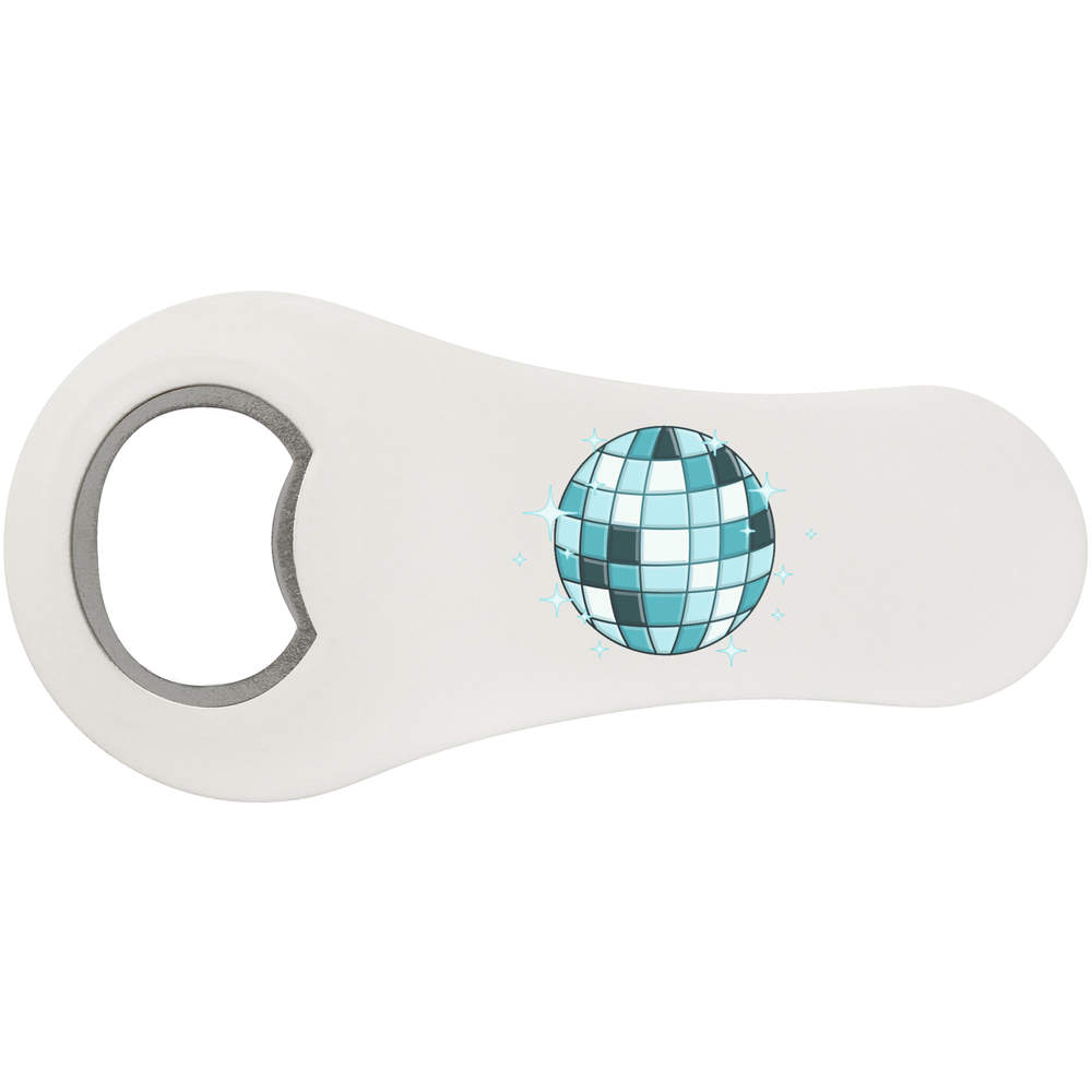 'Sparkling Disco Ball' Bottle Opener Fridge Magnet (BO00090216)
