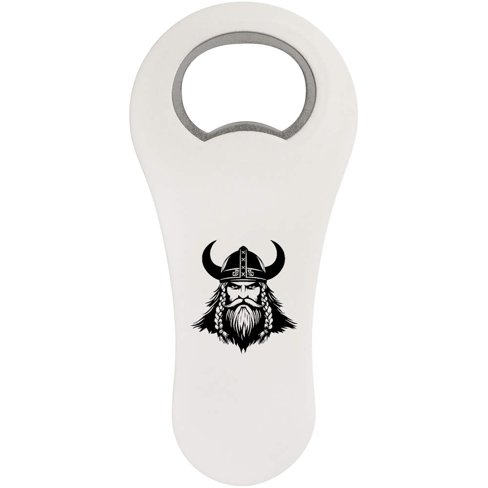 'Viking Head' Bottle Opener Fridge Magnet (BO00090271)
