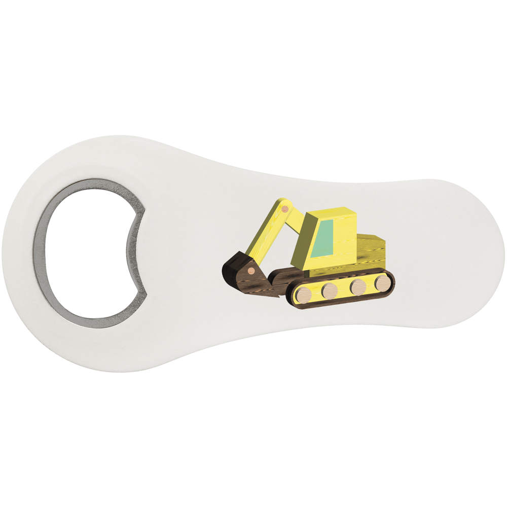 'Digger Toy' Bottle Opener Fridge Magnet (BO00090431)