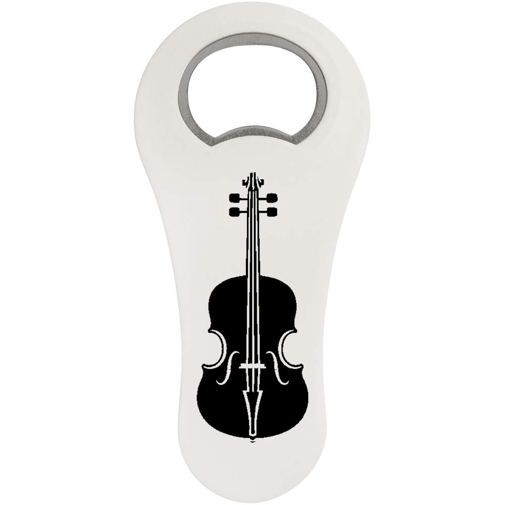 'Minimalist Violin' Bottle Opener Fridge Magnet (BO00090984)
