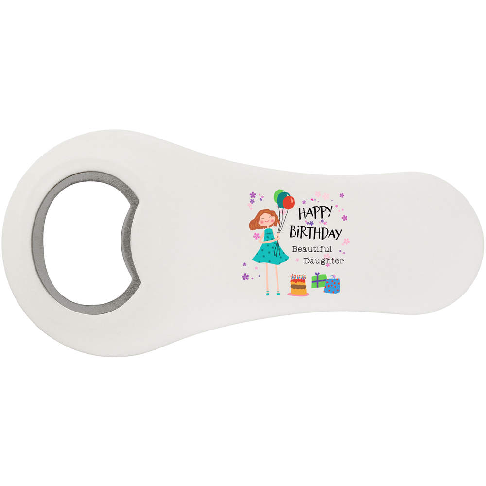 'Happy Birthday Daughter' Bottle Opener Fridge Magnet (BO00091774)