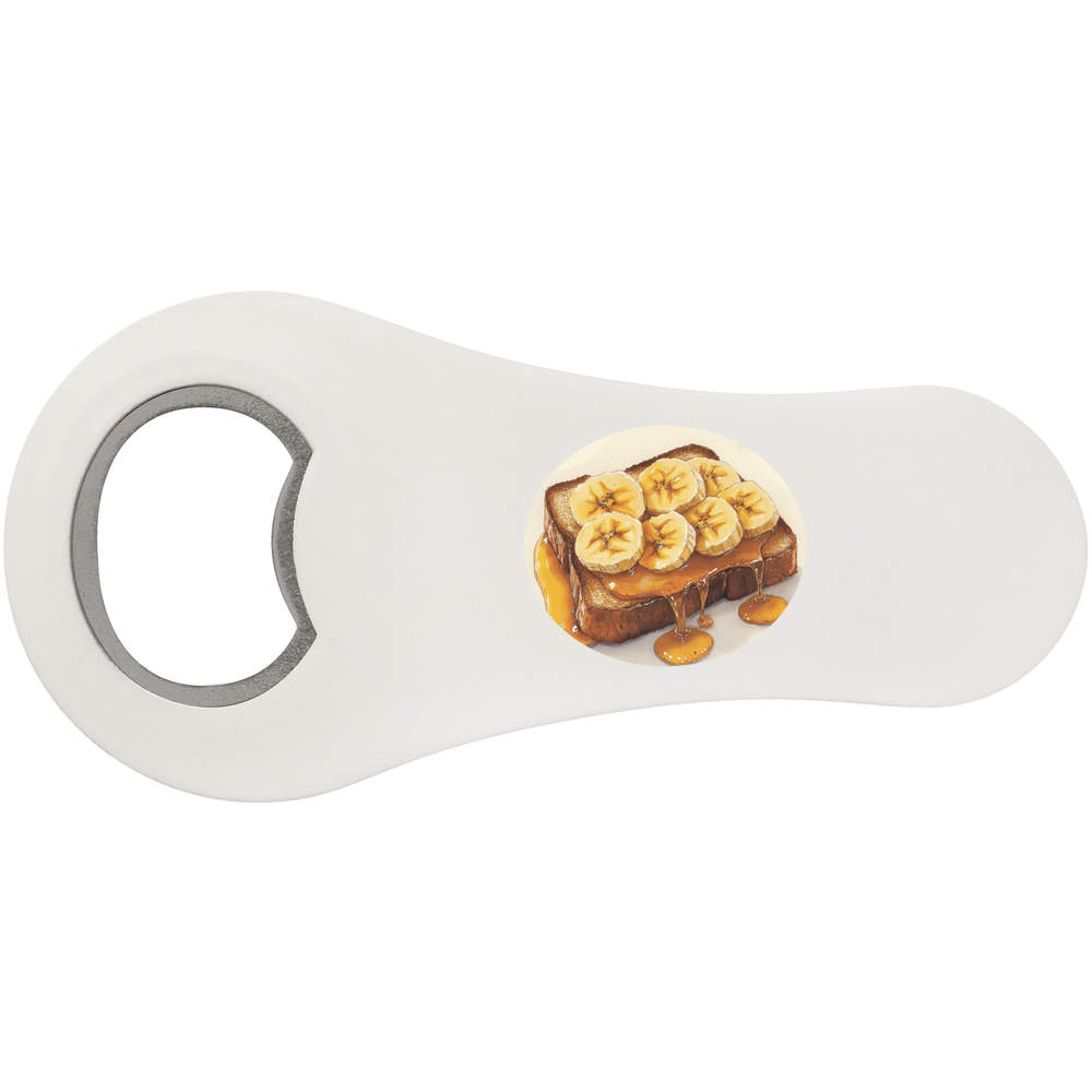 'Banana and Honey on Bread' Bottle Opener Fridge Magnet (BO00092124)