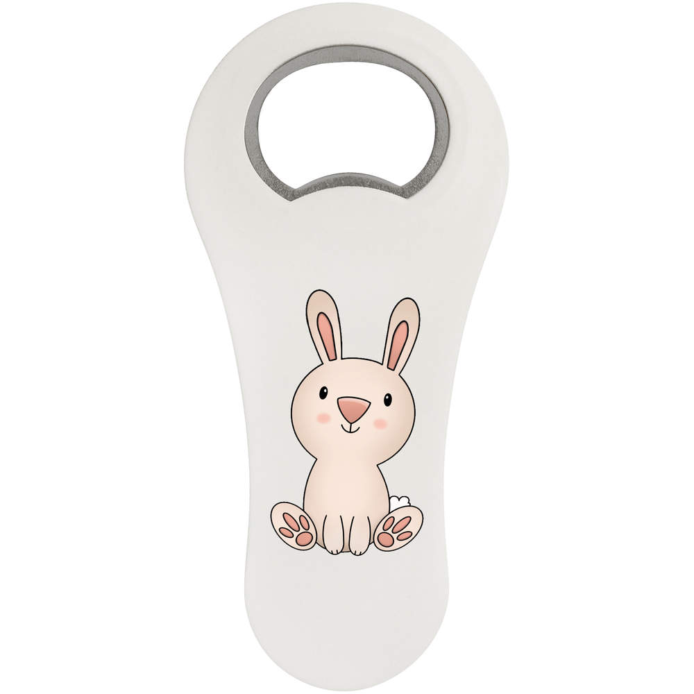 'Cute Bunny Rabbit' Bottle Opener Fridge Magnet (BO00092358)