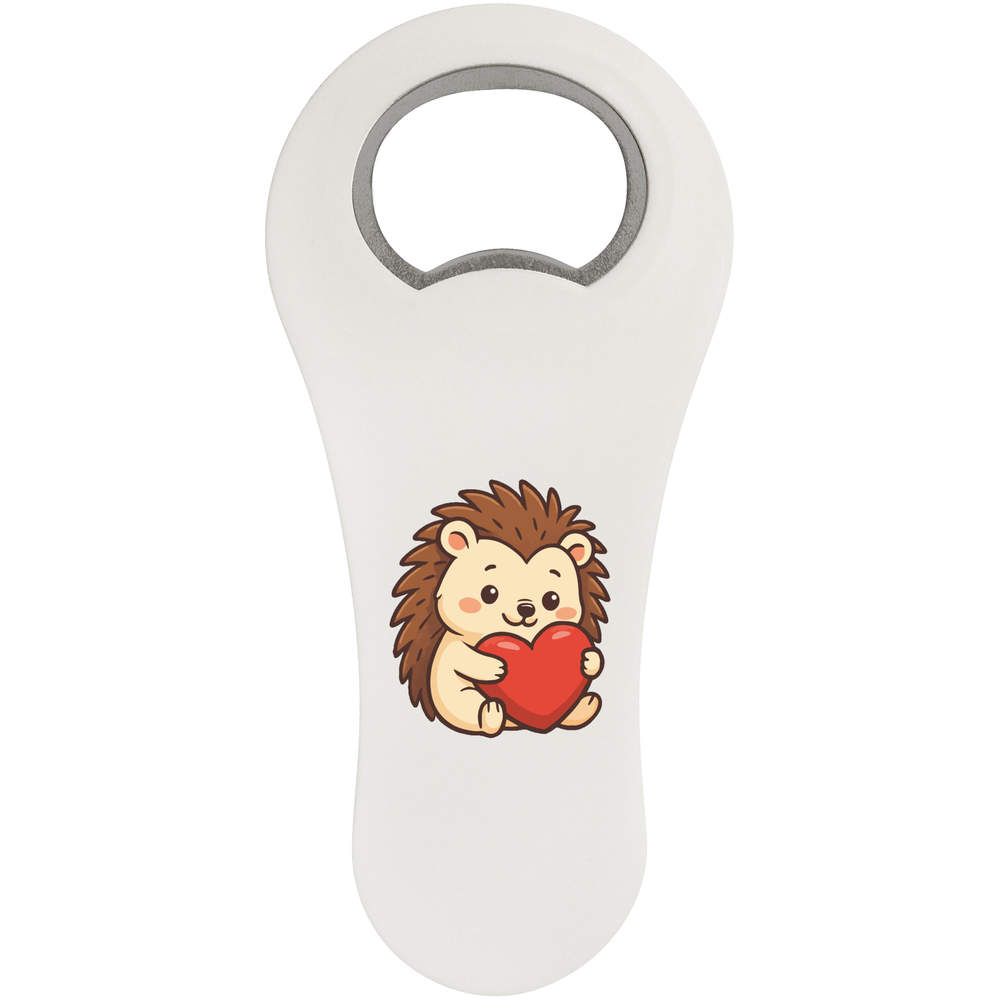 'Hedgehog Heart Hug' Bottle Opener Fridge Magnet (BO00094823)