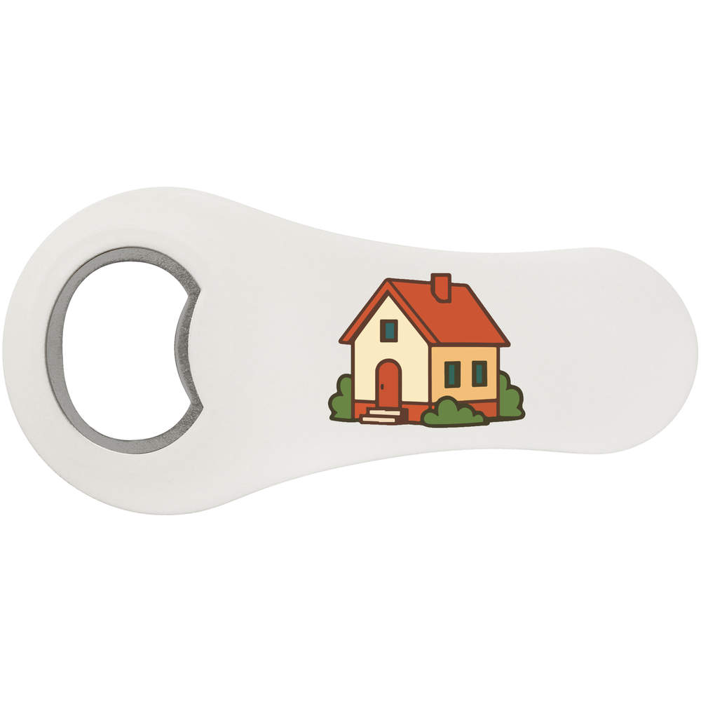 'Cosy Home' Magnetic Bottle Opener / Fridge Magnet - Flat Bar Tool for Beer, Soft Drinks, Kitchens and Home Bars (BO00096752)