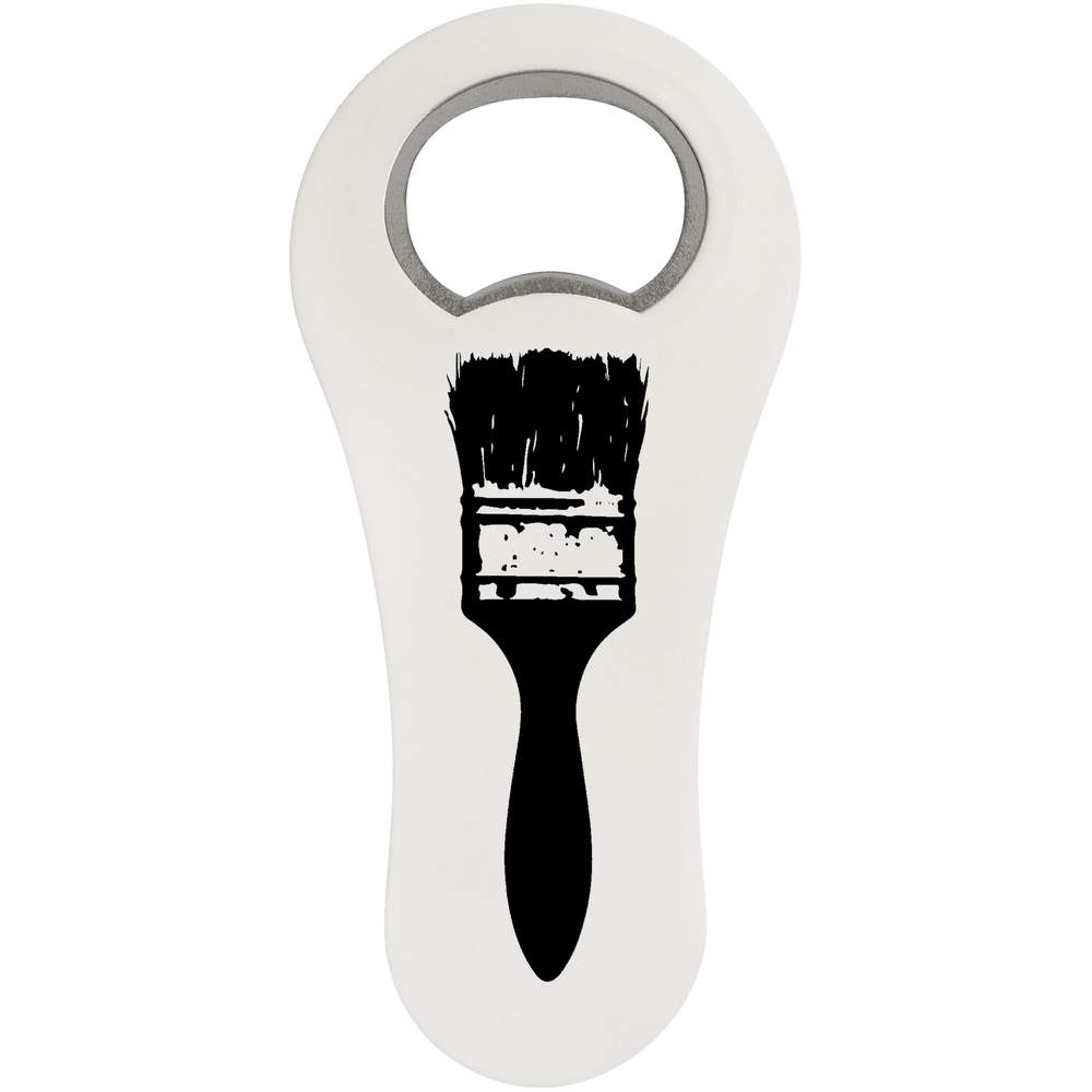 'Paint Brush Tool' Magnetic Bottle Opener / Fridge Magnet - Flat Bar Tool for Beer, Soft Drinks, Kitchens and Home Bars (BO00098326)