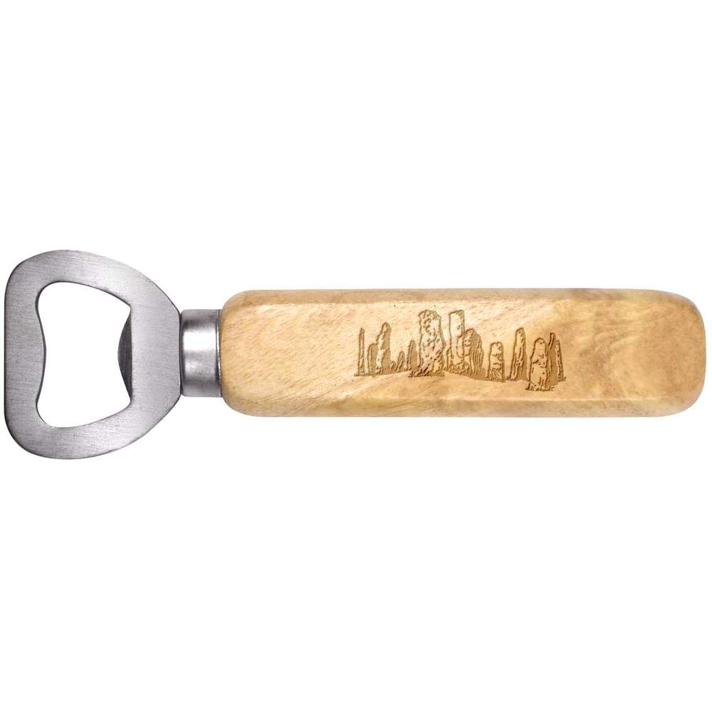 'Stone Circle' Wooden Bottle Opener (BO00050047)