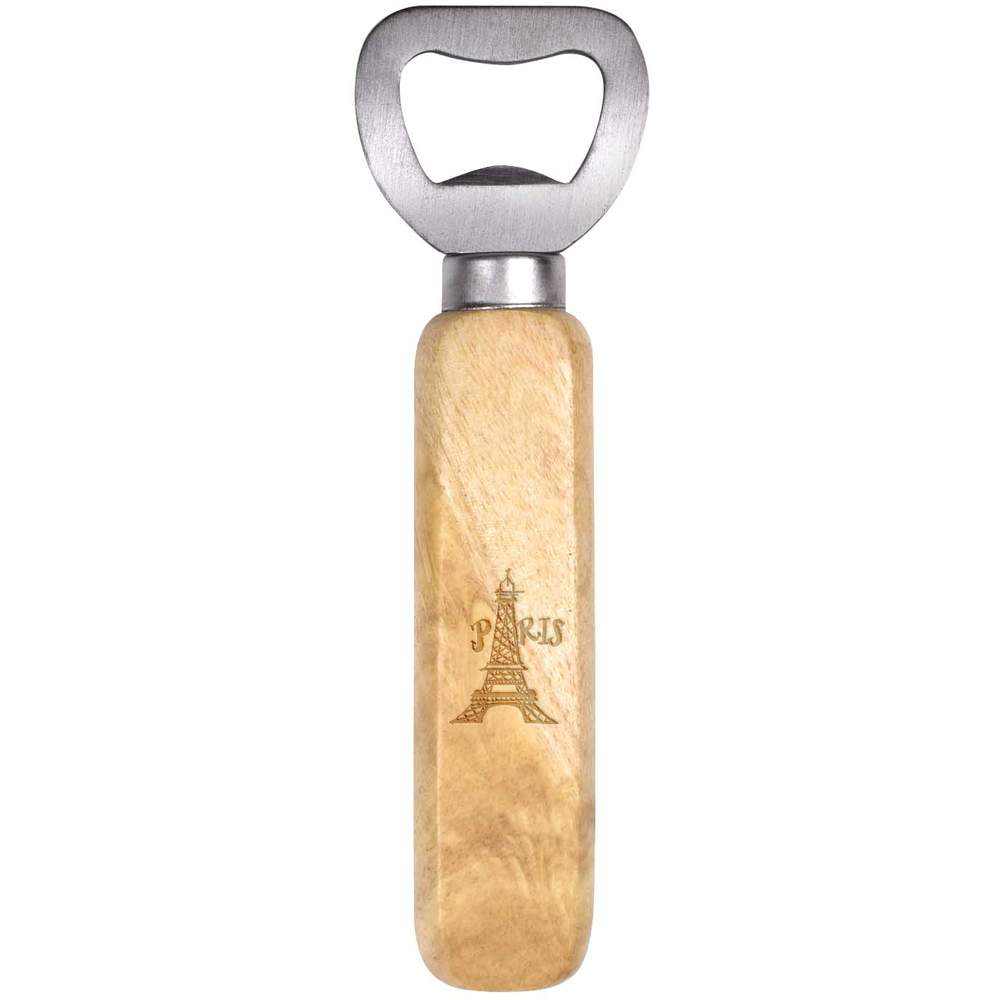 'Paris Eiffel Tower' Wooden Bottle Opener (BO00051361)