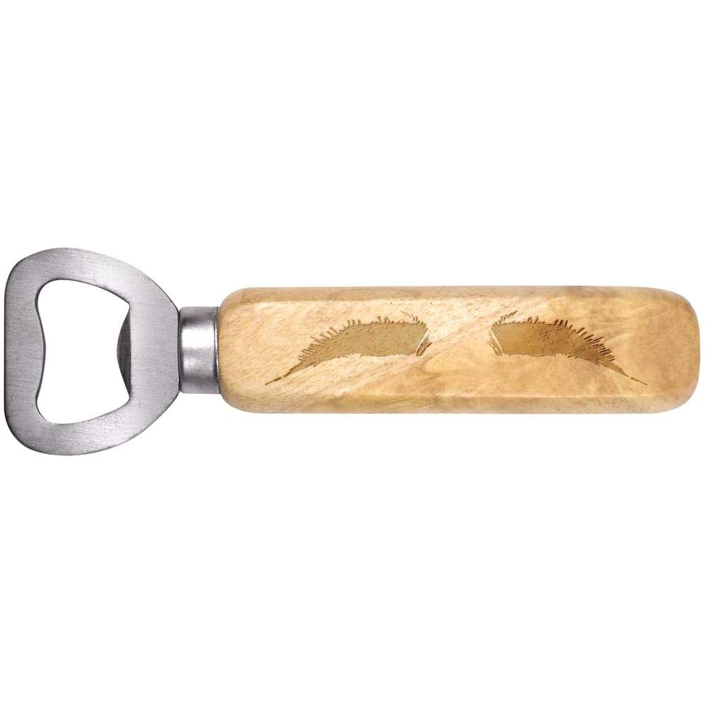 'Eyebrows' Wooden Bottle Opener (BO00052816)