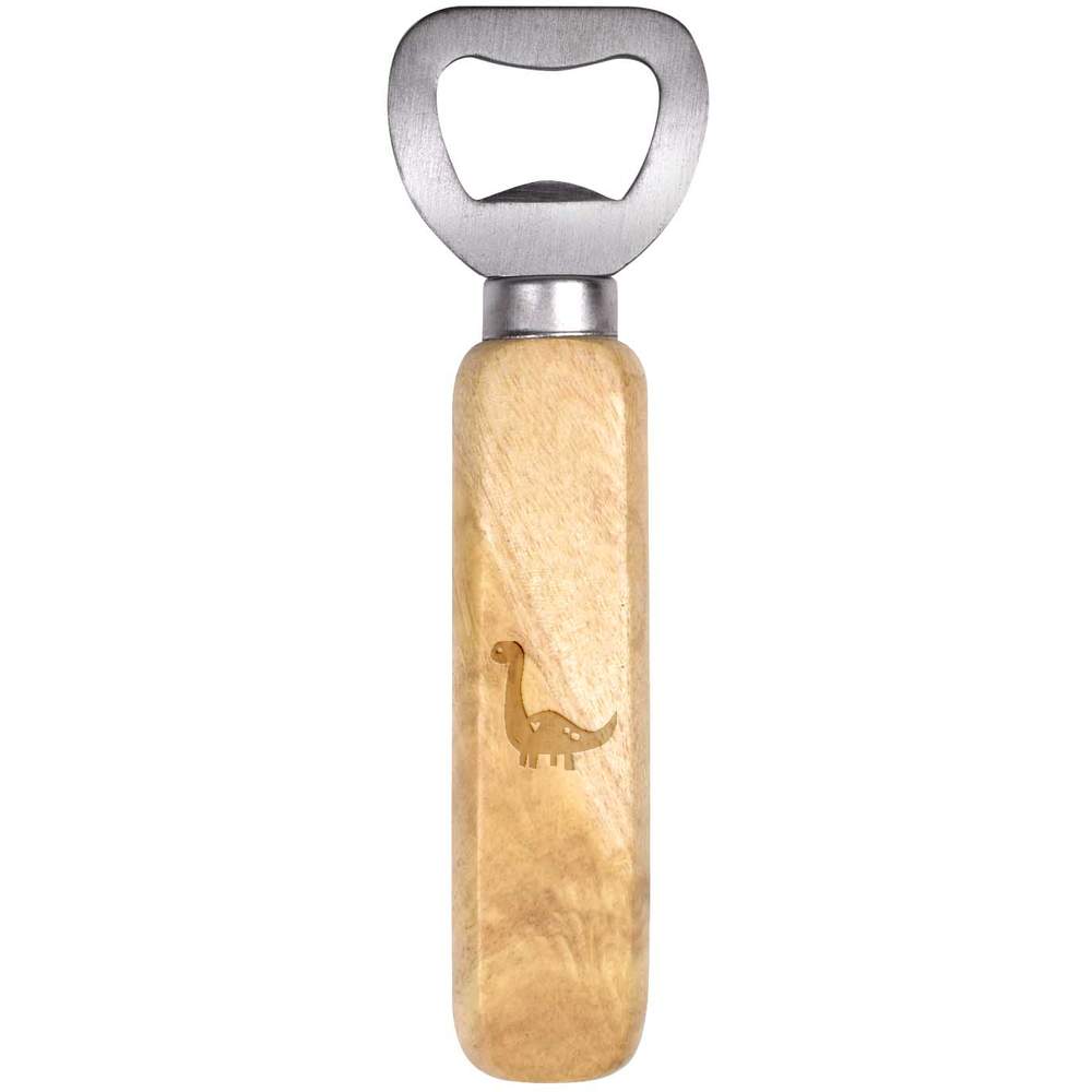 'Love Heart Dinosaur' Wooden Bottle Opener (BO00055455)