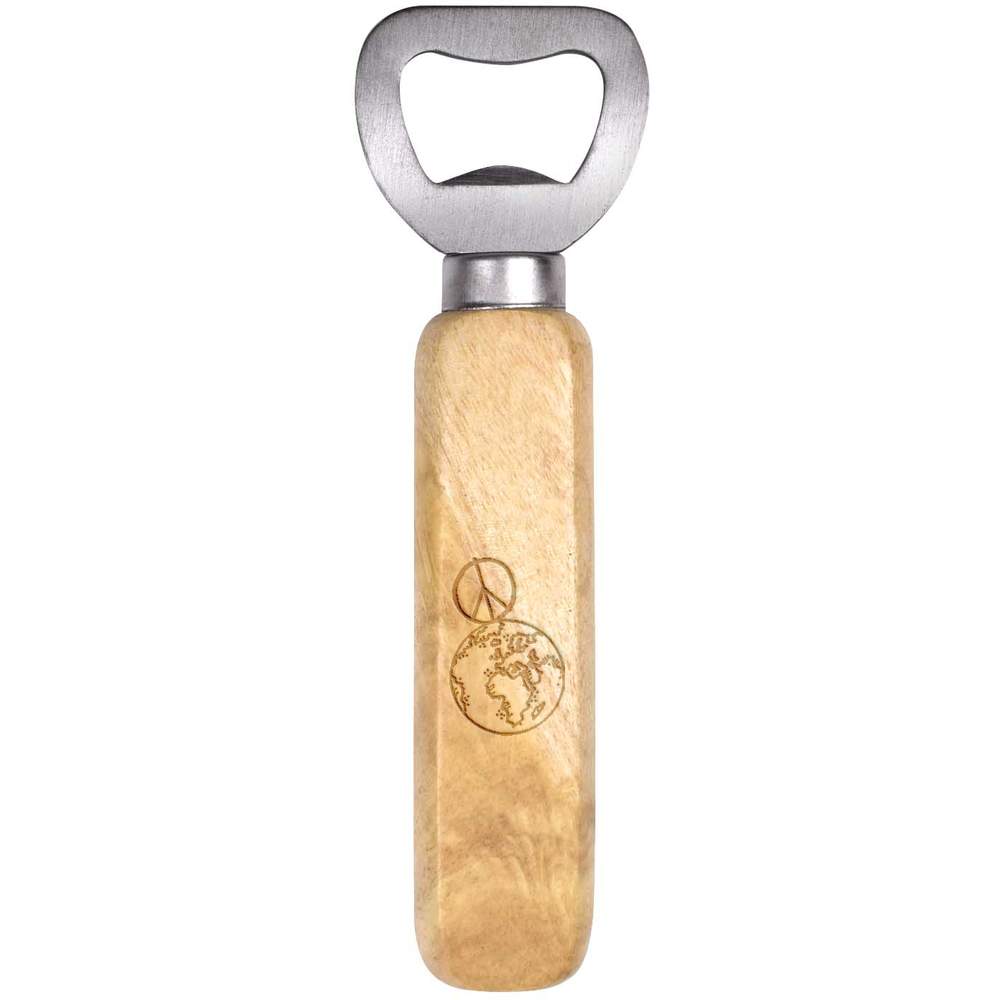 'World Peace' Wooden Bottle Opener (BO00055711)