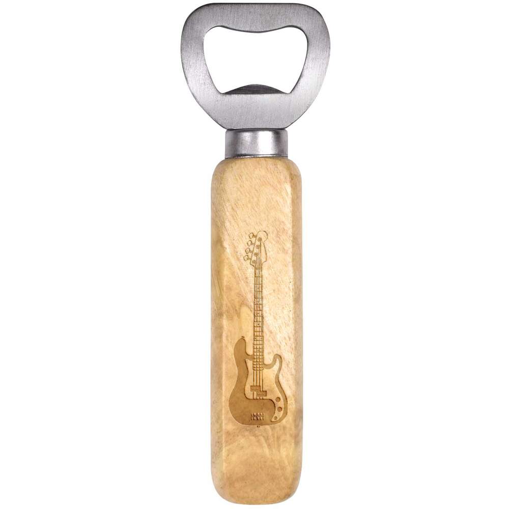 'Bass Guitar' Wooden Bottle Opener (BO00058268)