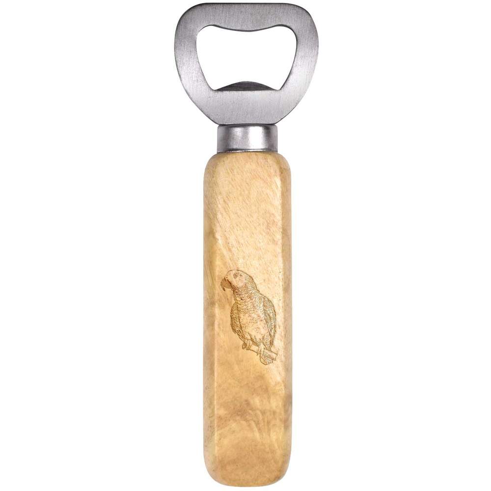 'African Grey Parrot' Wooden Bottle Opener (BO00059213)