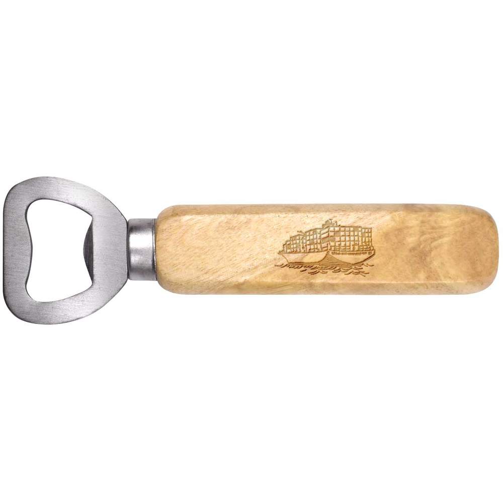 'Container Ship' Wooden Bottle Opener (BO00063248)