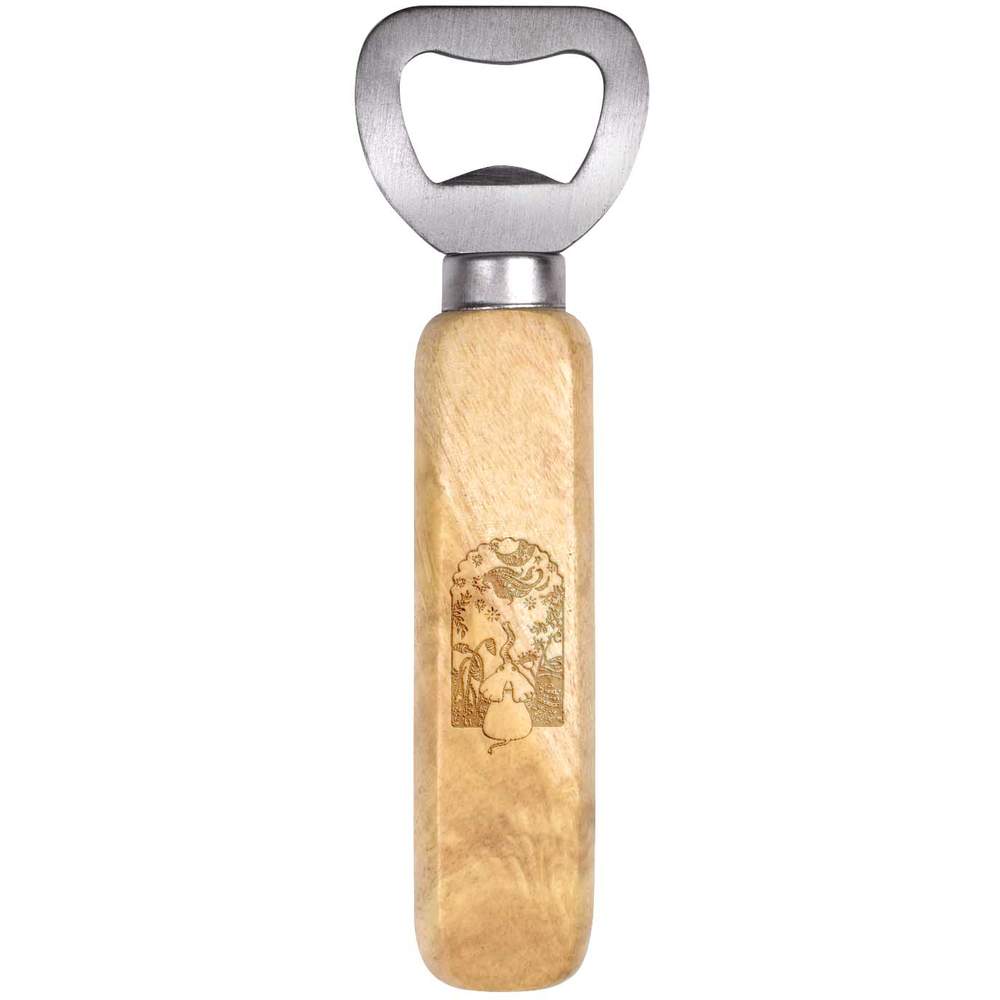 'Moon Garden Elephant' Wooden Bottle Opener (BO00067327)
