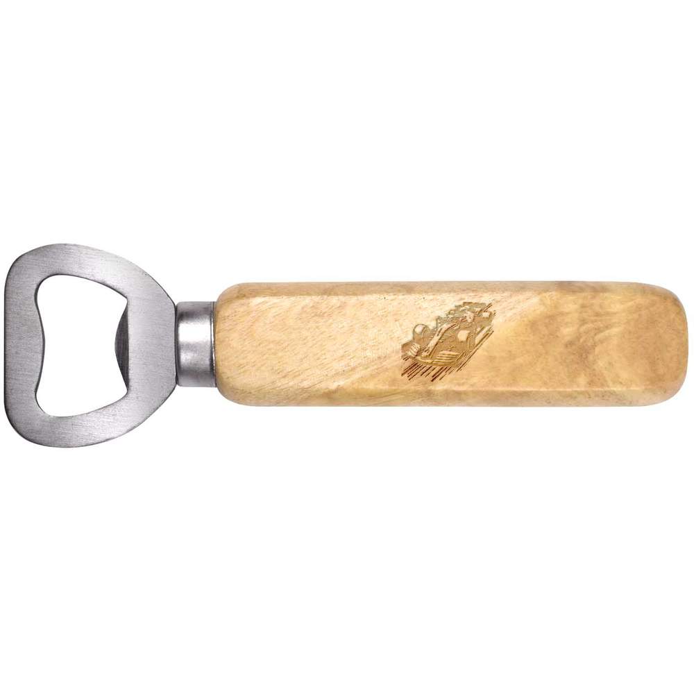 'Racing Car' Wooden Bottle Opener - Handheld Bar Tool for Beer, Soft Drinks, Kitchens and Home Bars (BO00084211)
