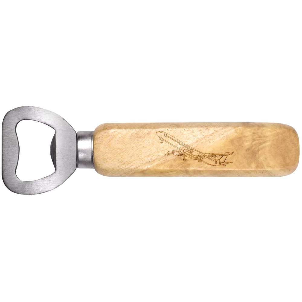 'Airplane Taking Off' Wooden Bottle Opener (BO00084734)
