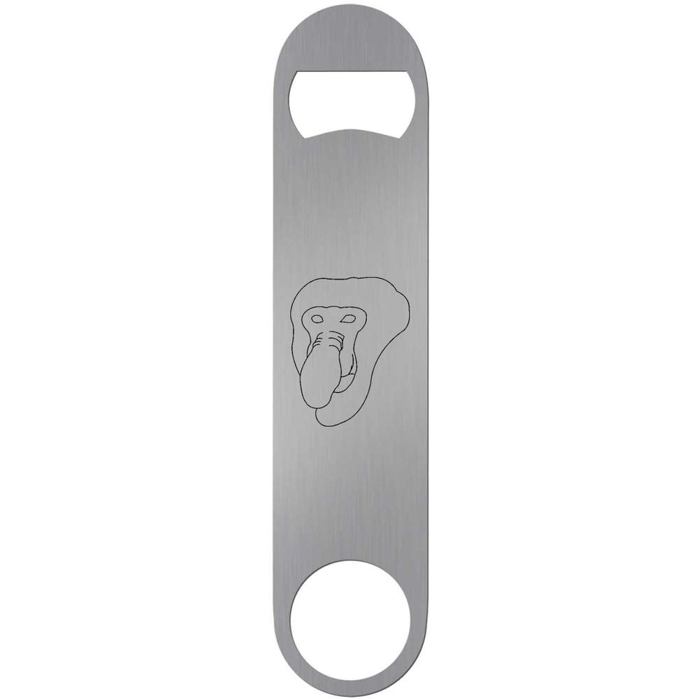 'Proboscis Monkey' Bar Blade Bottle Opener (BR00000504)