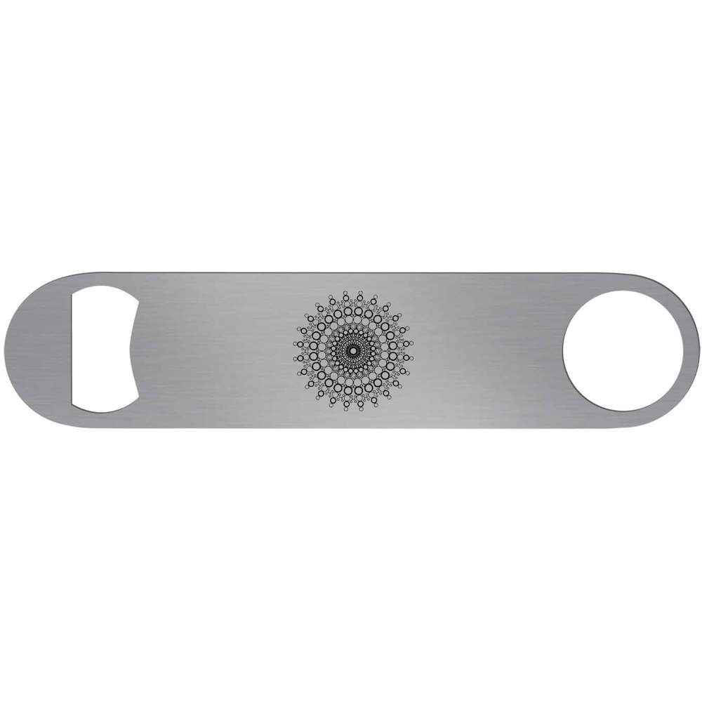 'Fancy Mandala' Bar Blade Bottle Opener (BR00003707)