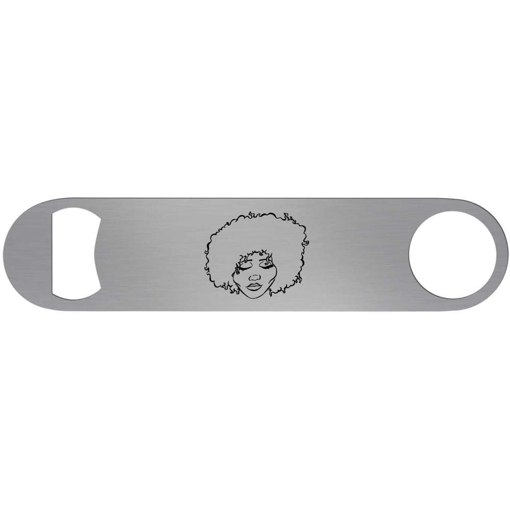 'Afro Woman' Bar Blade Bottle Opener (BR00006320)