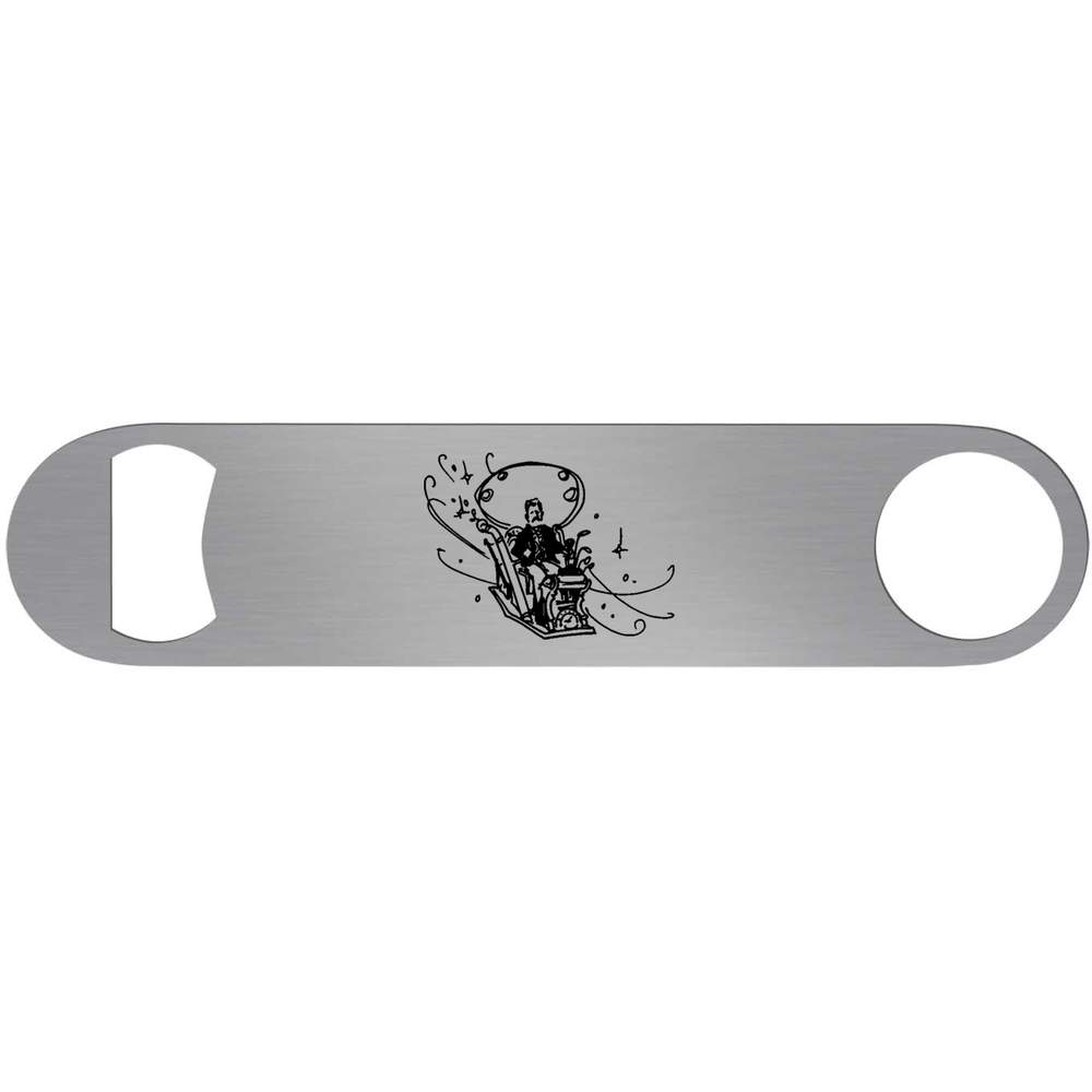 'Time Machine Man' Bar Blade Bottle Opener (BR00009285)