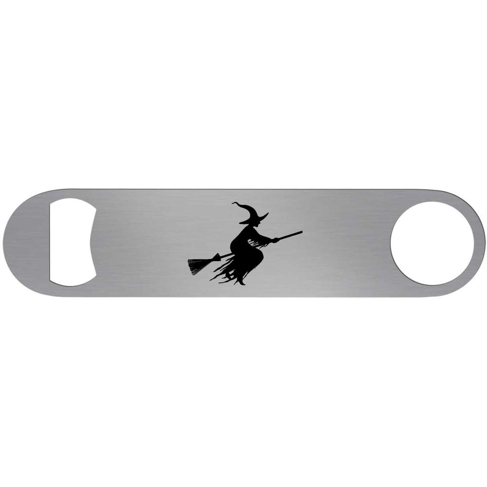 'Witch On Broomstick' Bar Blade Bottle Opener (BR00012839)