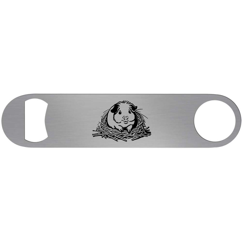 'Guinea Pig in Fresh Bedding' Bar Blade Bottle Opener (BR00017290)