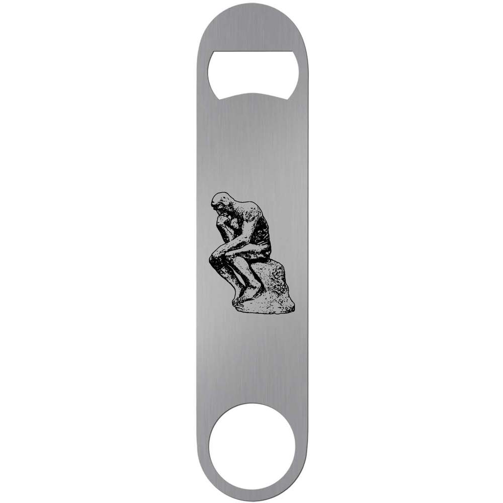 'Thoughtful Man' Bar Blade Bottle Opener (BR00019571)