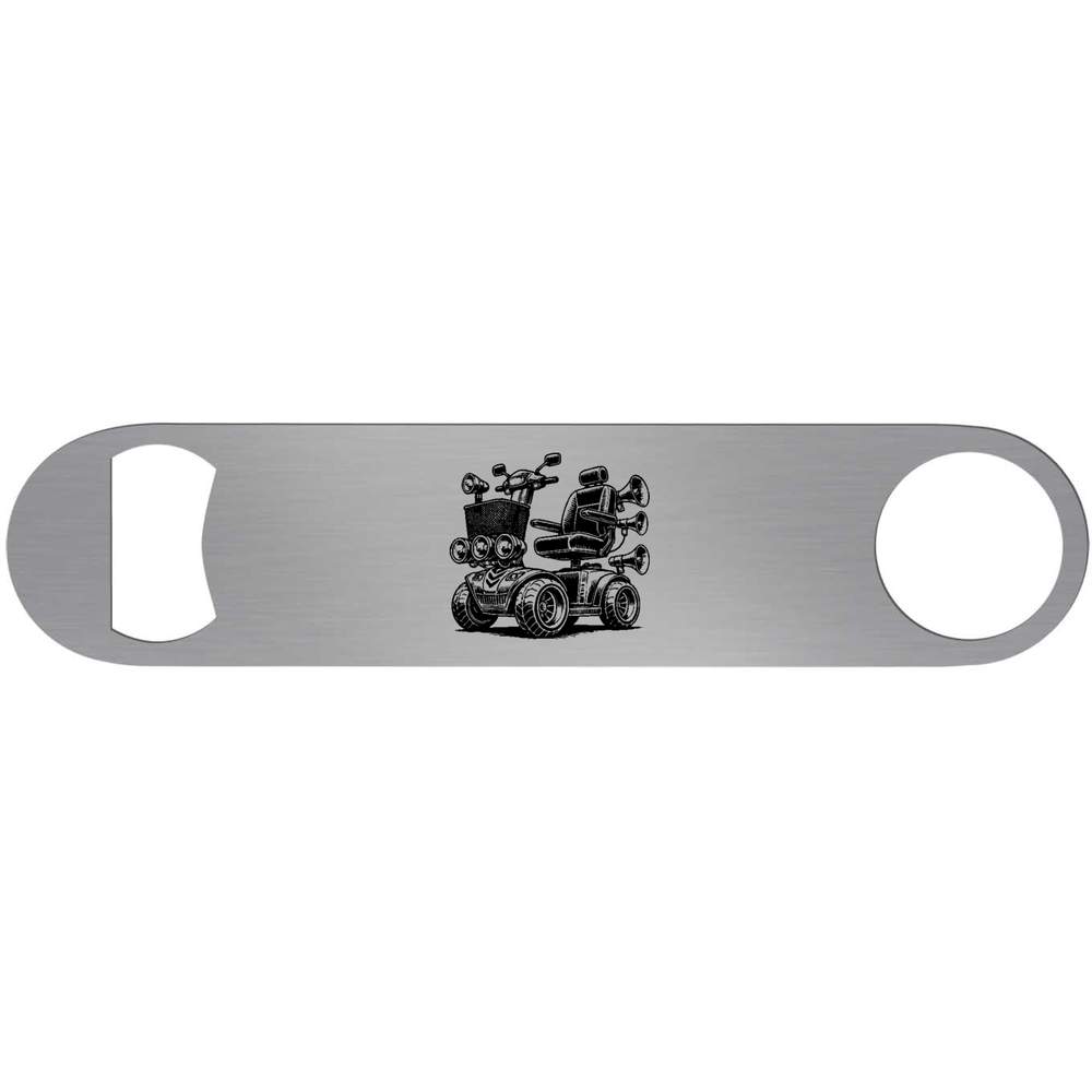 'Fancy Mobility Scooter' Bar Blade Bottle Opener (BR00020511)