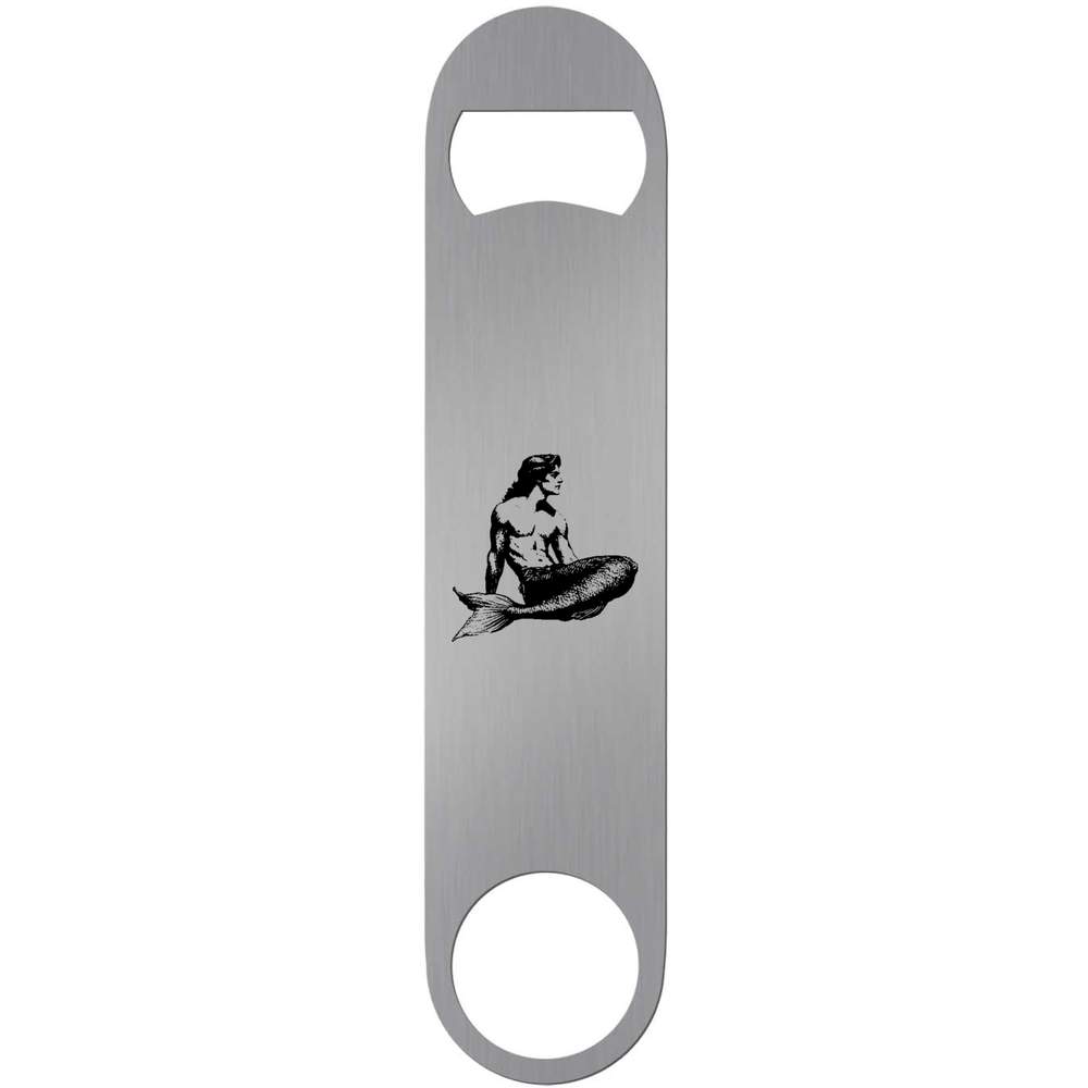 'Merman Sitting' Bar Blade Bottle Opener (BR00020706)