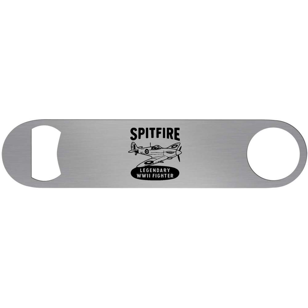 'Spitfire Legendary WW2 Fighter' Bar Blade Bottle Opener (BR00022110)