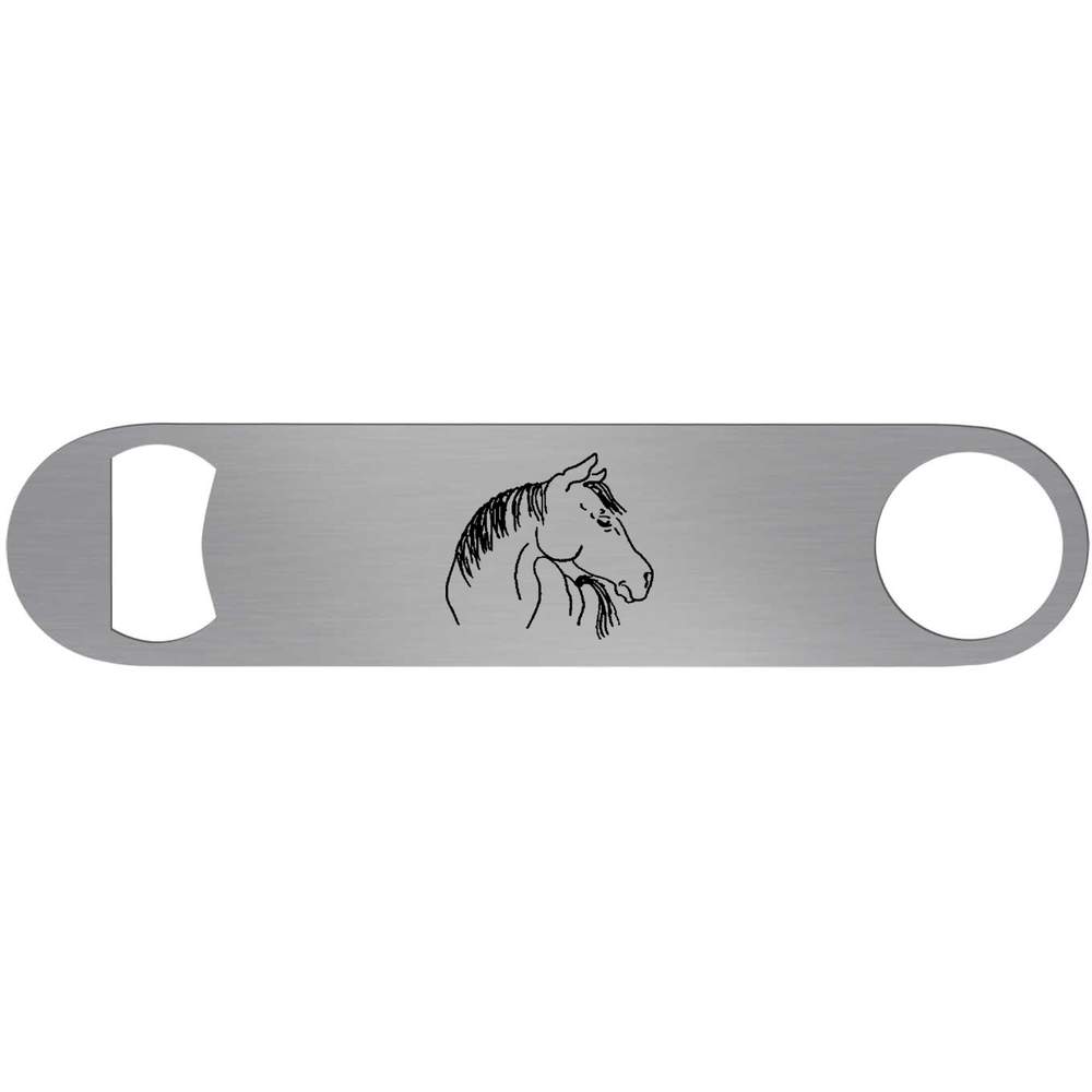 'Horse Looking Around ' Bar Blade Bottle Opener (BR00022220)