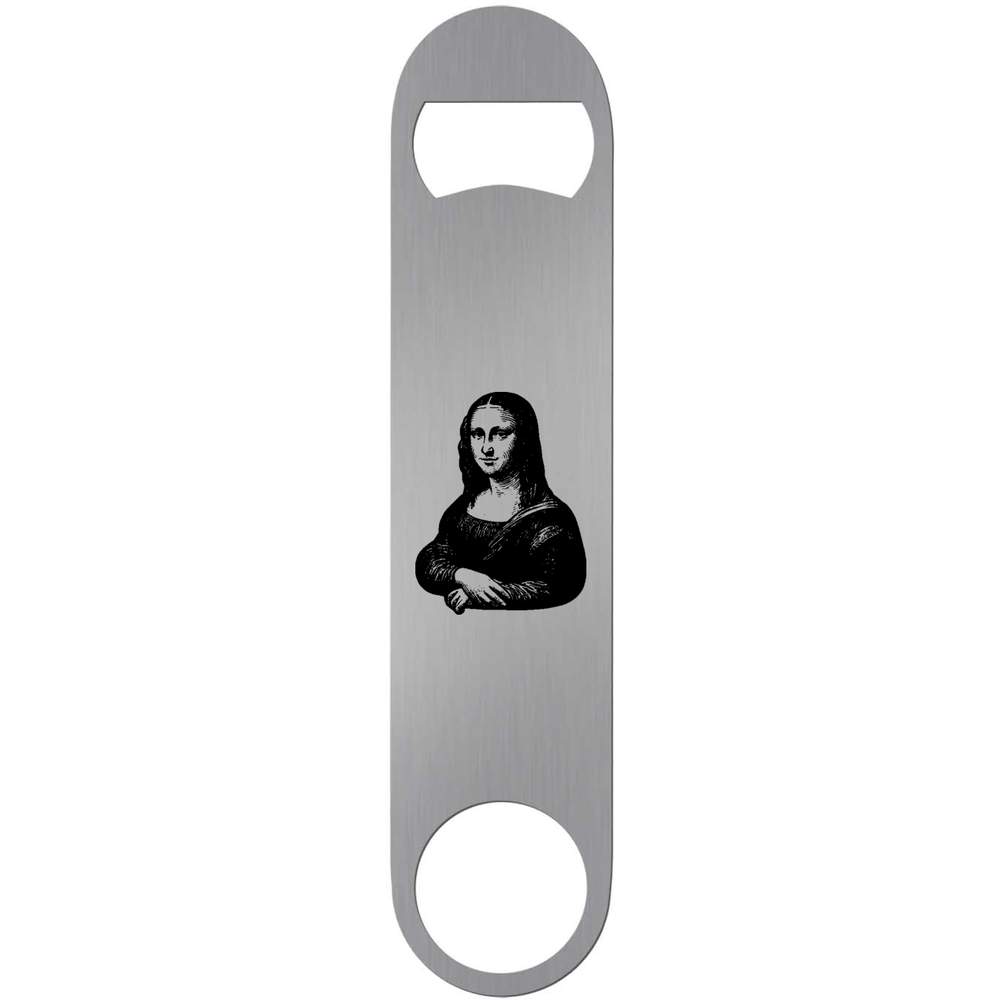 'Mona Lisa ' Bar Blade Bottle Opener (BR00023006)