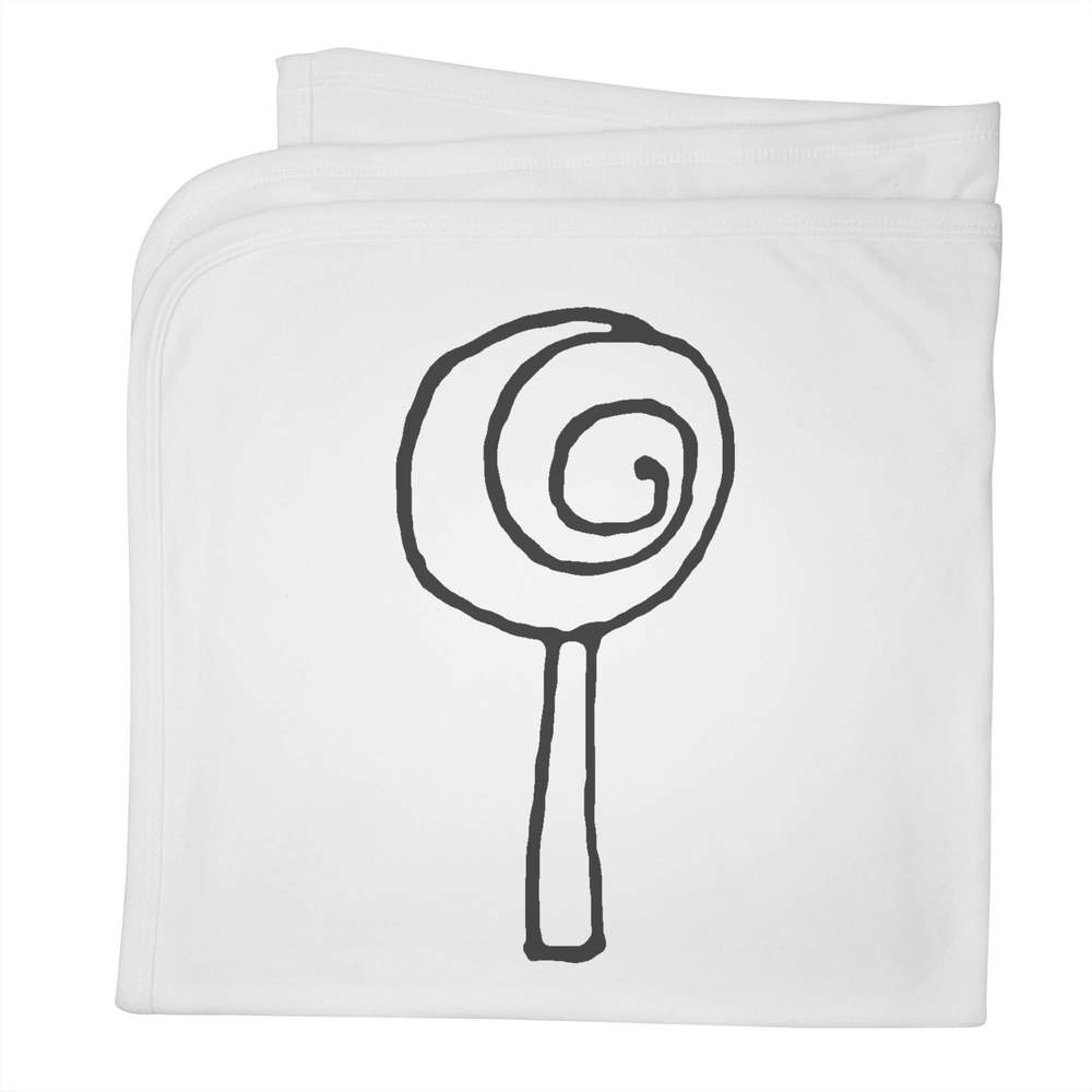 'Swirl Lollipop' Cotton Baby Blanket / Shawl (BY00020431)