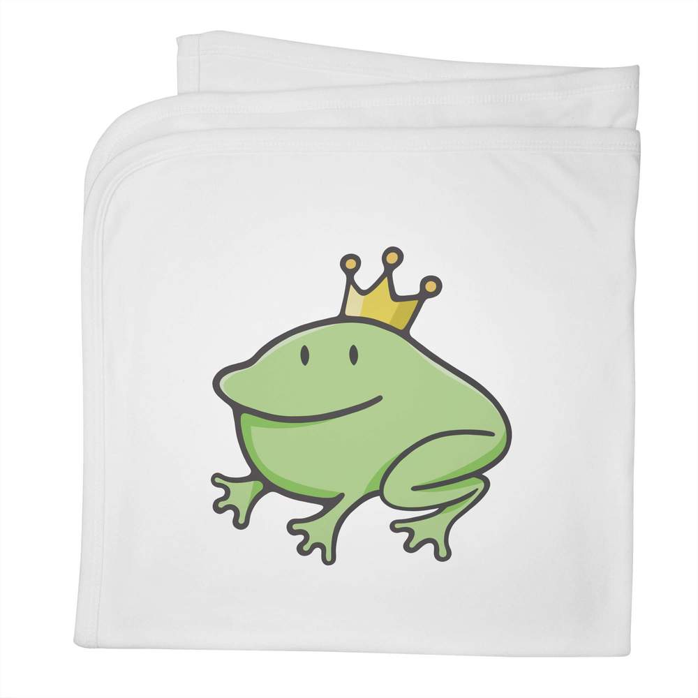 'Frog Prince' Cotton Baby Blanket / Shawl (BY00023026)