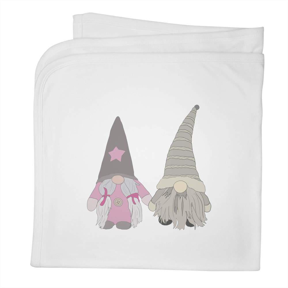 'Gonk Pair' Cotton Baby Blanket / Shawl (BY00023034)