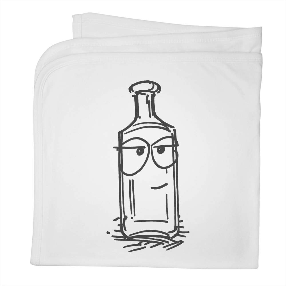 'Spirit Bottle' Cotton Baby Blanket / Shawl (BY00024479)