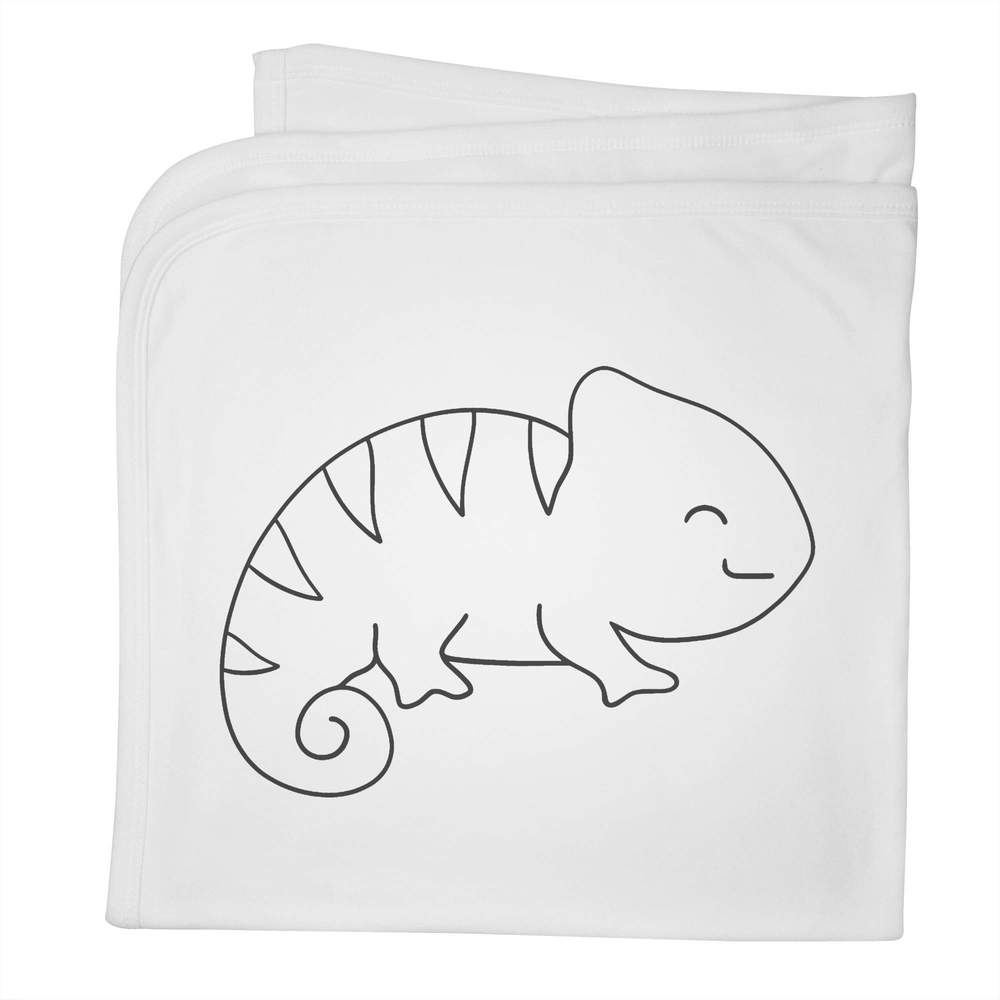 'Chameleon' Cotton Baby Blanket / Shawl (BY00032184)